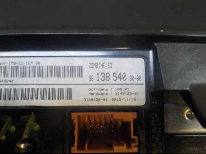 Recambio de cuadro instrumentos para citroën c4 cactus 1.6 blue-hdi fap referencia OEM IAM   