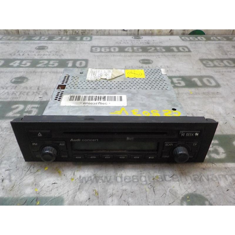 Recambio de sistema audio / radio cd para audi a3 (8p) 2.0 tdi referencia OEM IAM   