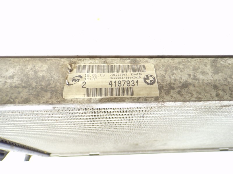 Recambio de radiador agua para bmw serie 1 coupe (e82) 118d referencia OEM IAM 17117788903 731025802 