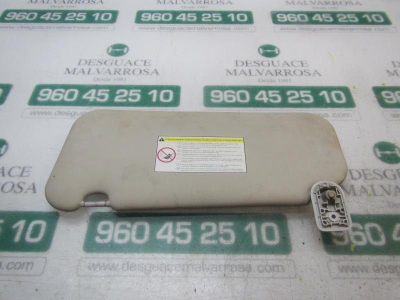 Recambio de parasol derecho para peugeot 207 1.4 hdi referencia OEM IAM   