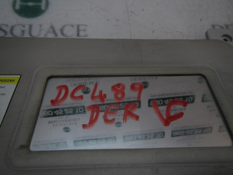 Recambio de parasol derecho para peugeot 207 1.4 hdi referencia OEM IAM   