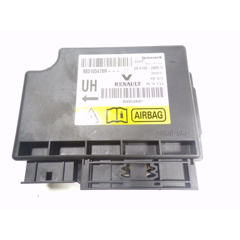 Recambio de centralita airbag para renault megane iii berlina 5 p 1.2 16v referencia OEM IAM   