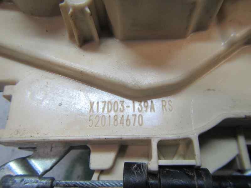 Recambio de cerradura puerta delantera izquierda para fiat panda (319) easy referencia OEM IAM   