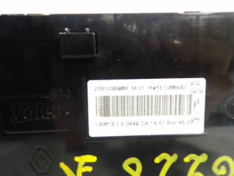Recambio de mando climatizador para renault megane iii berlina 5 p 1.2 16v referencia OEM IAM   
