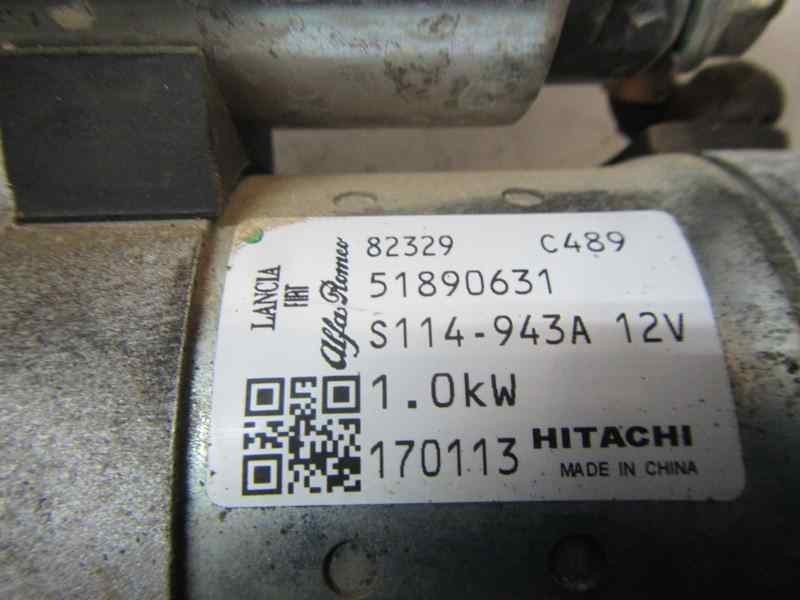 Recambio de motor arranque para fiat panda (319) easy referencia OEM IAM   