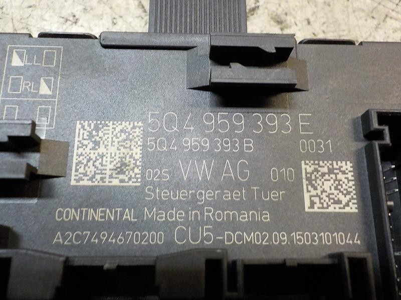 Recambio de modulo electronico para volkswagen golf vii lim. business bluemotion tech. referencia OEM IAM 5Q4959593EZ00 5Q495939