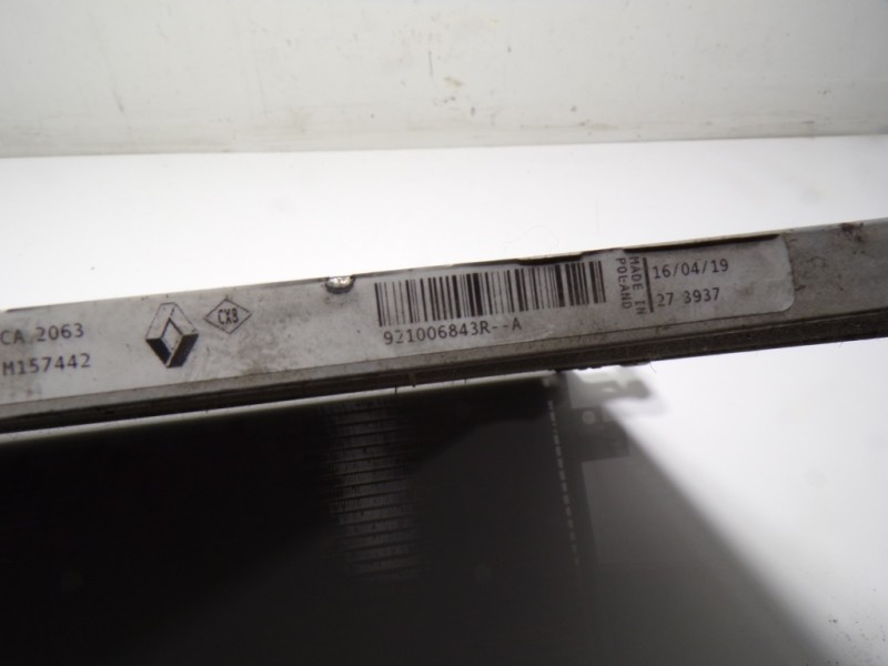 Recambio de condensador aire acondicionado para renault clio iv 0.9 tce referencia OEM IAM 921006843R 921006843R 
