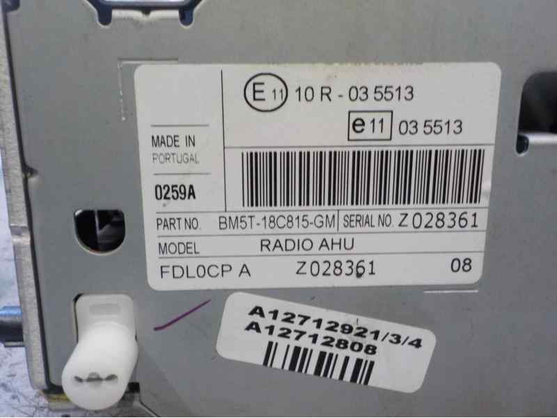 Recambio de sistema audio / radio cd para ford focus turn. (cb8) 1.6 tdci cat referencia OEM IAM   