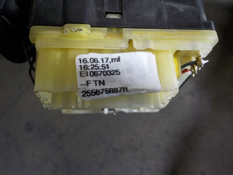 Recambio de mando limpia para renault captur 1.5 dci diesel fap energy referencia OEM IAM 8201168016 255675887R 