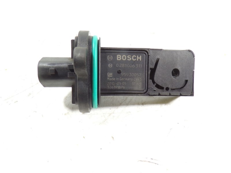 Recambio de caudalimetro para opel mokka 1.6 cdti dpf referencia OEM IAM 95930057 95930057 0281006311