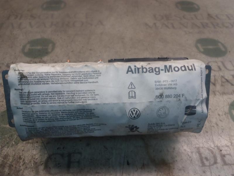 Recambio de airbag delantero derecho para seat ibiza (6l1) hit referencia OEM IAM   