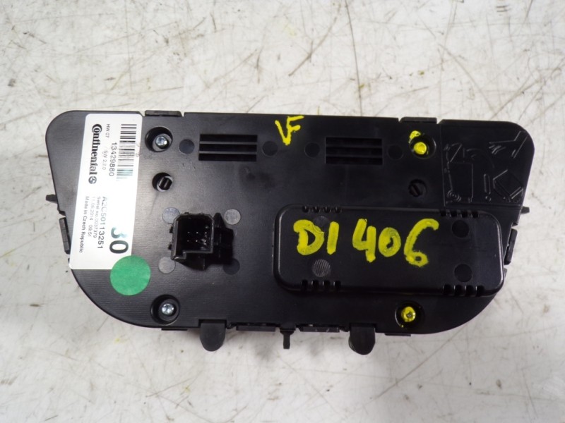 Recambio de mando climatizador para opel mokka 1.6 cdti dpf referencia OEM IAM 13474055 13429880 A2C50113251