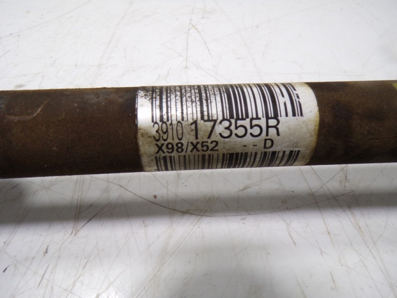 Recambio de transmision derecha para renault clio iv 0.9 tce referencia OEM IAM 391017355R 391017355R 