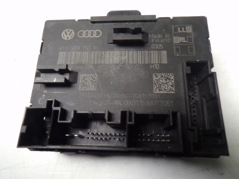 Recambio de centralita cierre para audi a4 ber. (b8) 2.0 16v tdi referencia OEM IAM 8T0959792P 8T0959792P 