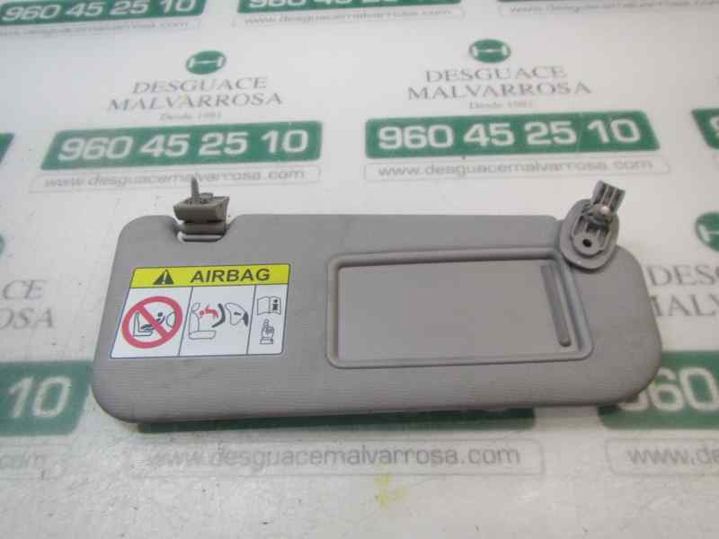 Recambio de parasol derecho para kia rio drive referencia OEM IAM 852021W360HCS  