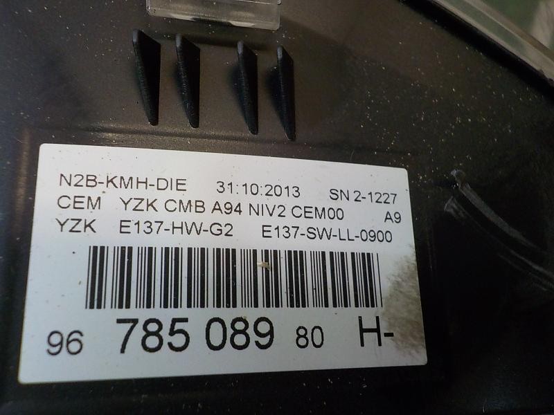 Recambio de cuadro instrumentos para peugeot 2008 (--.2013) active referencia OEM IAM   