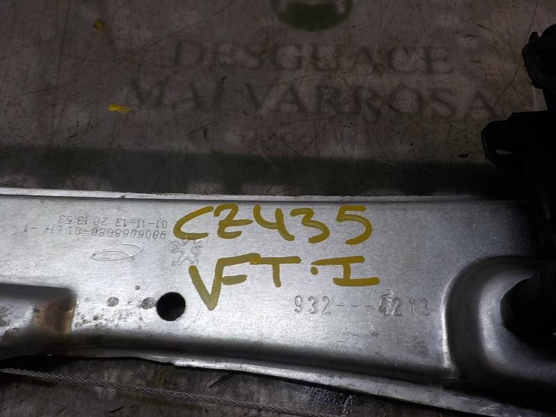 Recambio de elevalunas trasero izquierdo para peugeot 2008 (--.2013) active referencia OEM IAM   