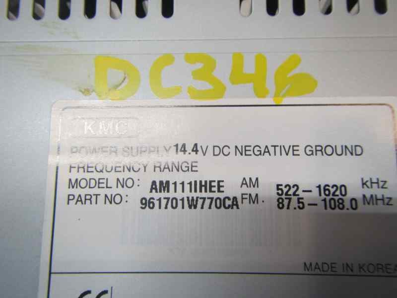 Recambio de sistema audio / radio cd para kia rio drive referencia OEM IAM 961701W770CA 961701W770CA 