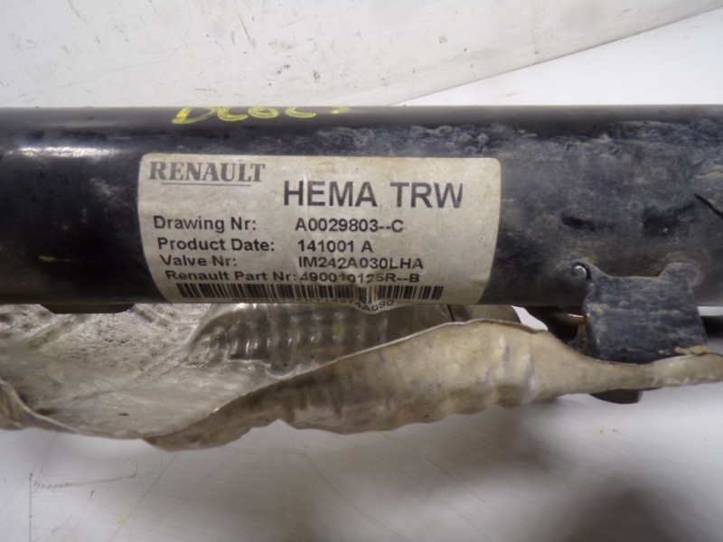 Recambio de cremallera direccion para dacia duster 1.5 dci diesel fap cat referencia OEM IAM 490014807R 490010125R 