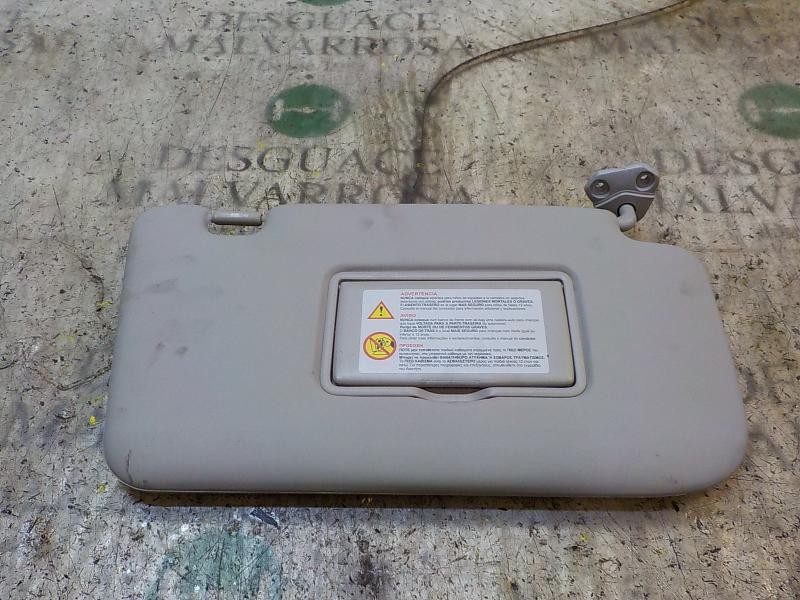 Recambio de parasol derecho para nissan x-trail (t31) 2.0 dci turbodiesel cat referencia OEM IAM 96400JG12A  