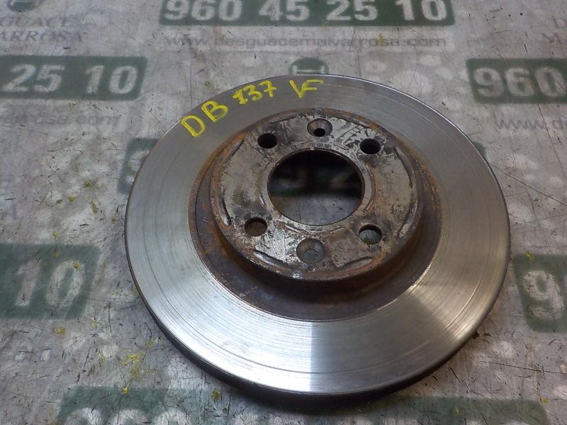 Recambio de disco freno delantero para nissan kubistar (x76) 1.5 dci turbodiesel cat referencia OEM IAM   