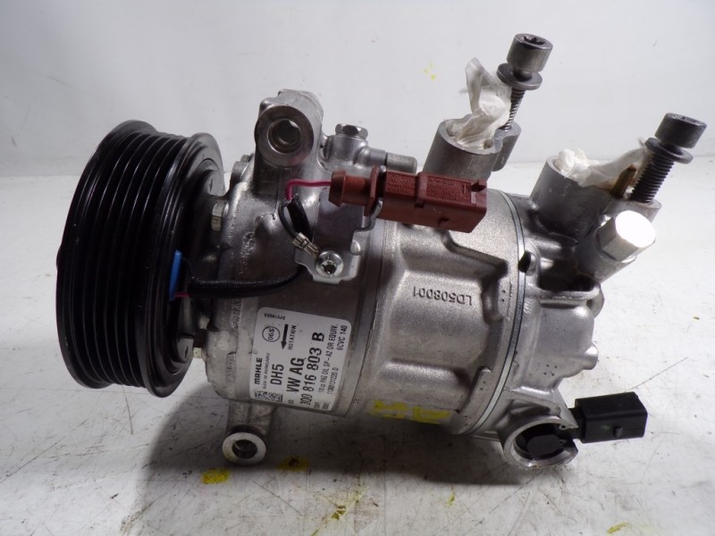 Recambio de compresor aire acondicionado para seat leon (kl1) 2.0 tdi referencia OEM IAM 3Q0816803B 3Q0816803B 
