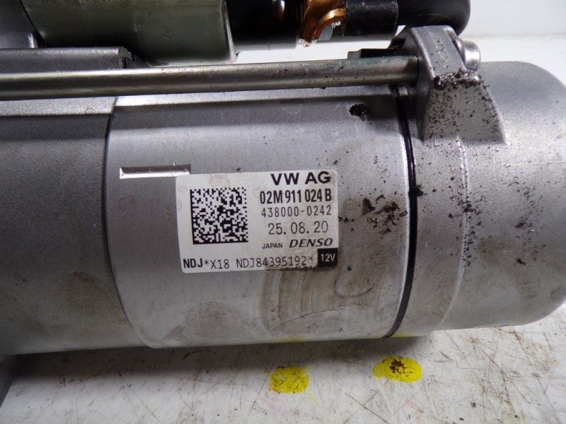 Recambio de motor arranque para seat leon (kl1) 2.0 tdi referencia OEM IAM 02M911024B 02M911024B 438000242