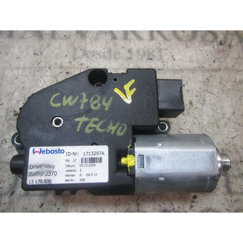 Recambio de motor techo electrico para opel zafira b cosmo referencia OEM IAM   