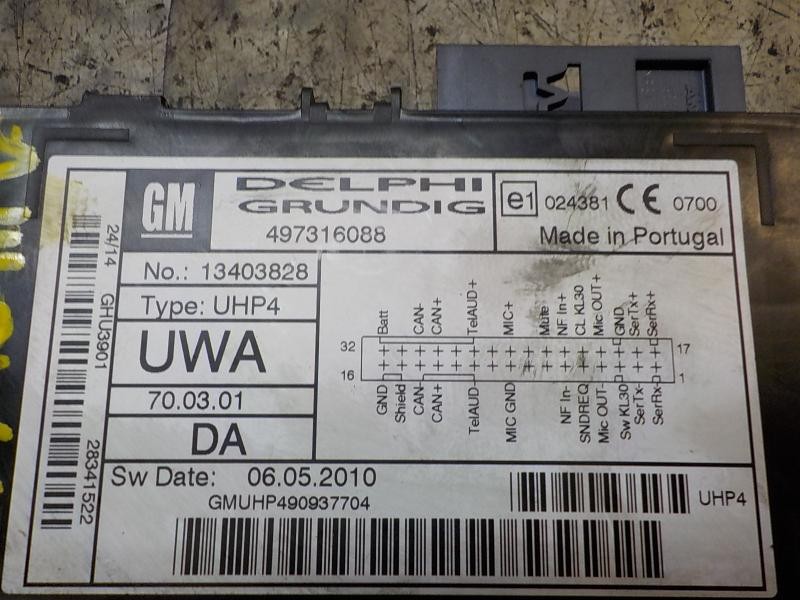 Recambio de modulo electronico para opel corsa d 1.3 16v cdti referencia OEM IAM   