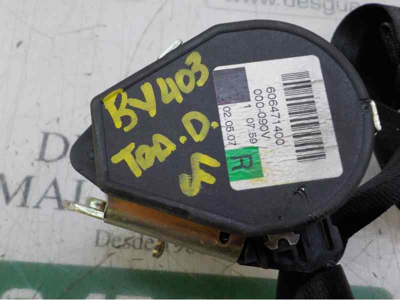 Recambio de cinturon seguridad trasero derecho para volkswagen golf v berlina (1k1) conceptline (e) referencia OEM IAM 1K6857806