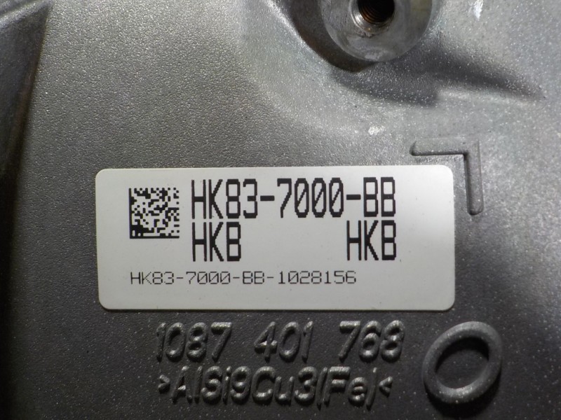 Recambio de caja cambios para jaguar f-pace 3.0 v6 diesel cat referencia OEM IAM HK837000BB 8HP70 GX637K780MB