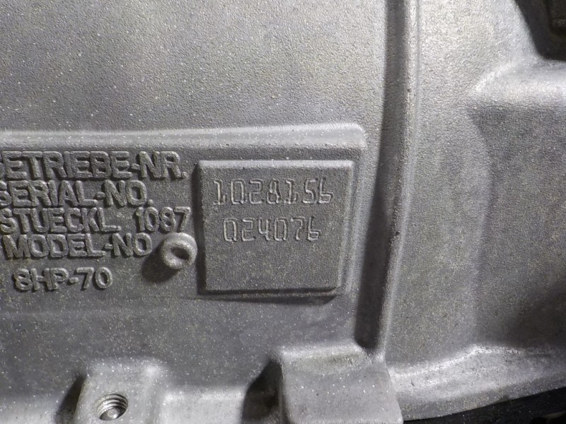 Recambio de caja cambios para jaguar f-pace 3.0 v6 diesel cat referencia OEM IAM HK837000BB 8HP70 GX637K780MB