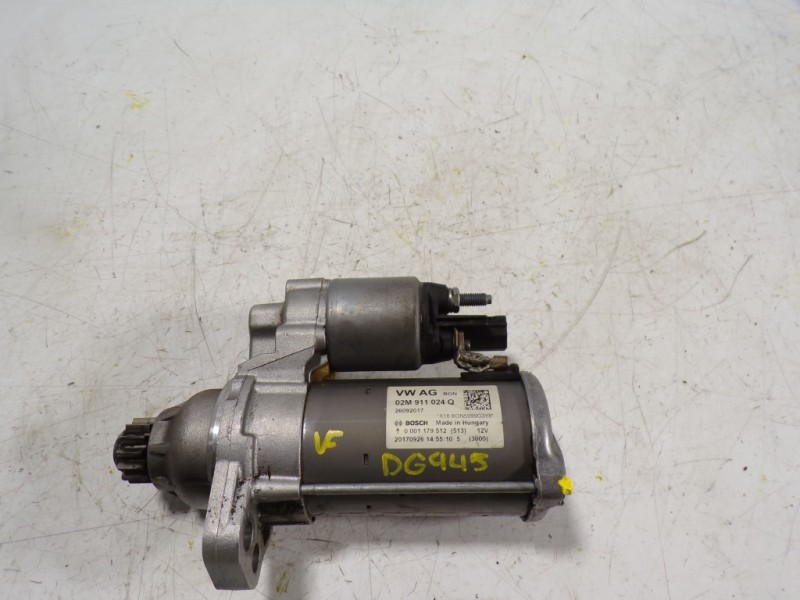 Recambio de motor arranque para volkswagen polo 1.0 tsi referencia OEM IAM 02M911024Q 02M911024Q 0001179512