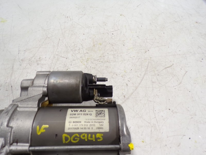 Recambio de motor arranque para volkswagen polo 1.0 tsi referencia OEM IAM 02M911024Q 02M911024Q 0001179512