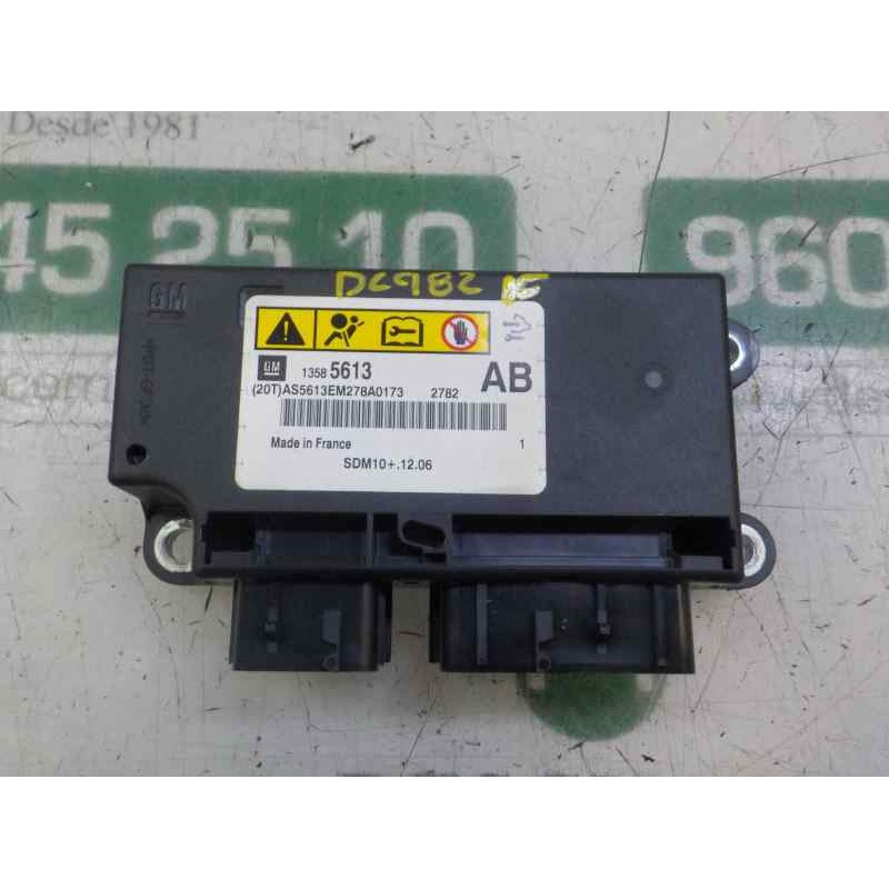 Recambio de centralita airbag para opel astra j sports tourer excellence referencia OEM IAM 13599653  