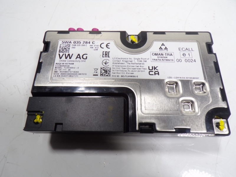 Recambio de modulo electronico para cupra leon kl8 2.0 tsi vz 245 referencia OEM IAM 5WA035284C 5WA035284C 