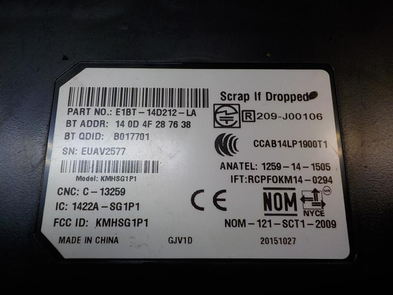 Recambio de modulo electronico para ford ecosport trend referencia OEM IAM   