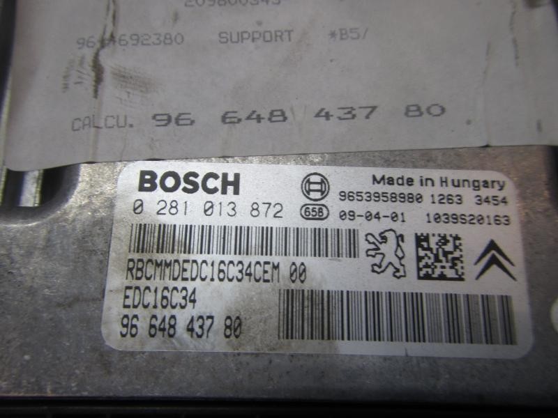 Recambio de centralita motor uce para citroën c4 berlina cool referencia OEM IAM   