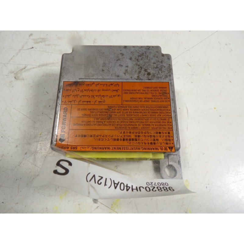 Recambio de centralita airbag para nissan x-trail (t31) 2.0 dci turbodiesel cat referencia OEM IAM K8H20JH40A 98820JH40A 