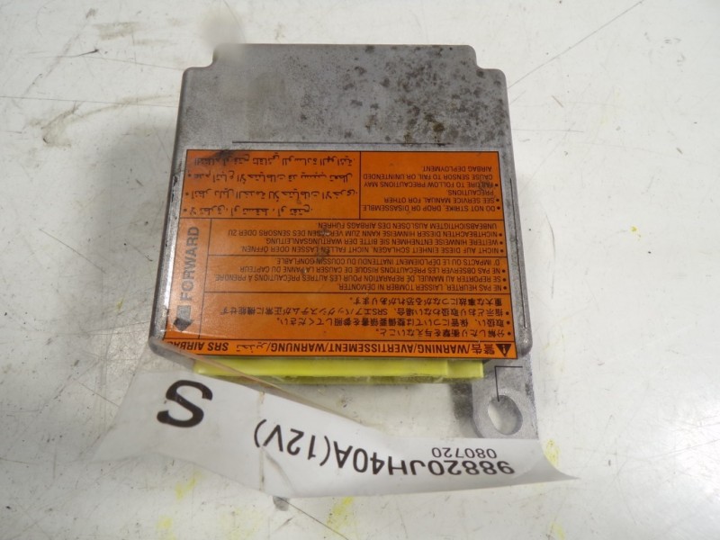 Recambio de centralita airbag para nissan x-trail (t31) 2.0 dci turbodiesel cat referencia OEM IAM K8H20JH40A 98820JH40A 
