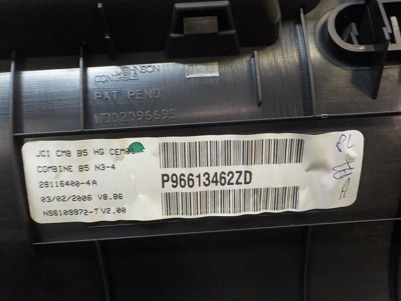 Recambio de cuadro instrumentos para citroën c4 berlina 1.6 hdi cat (9hy / dv6ted4) referencia OEM IAM   