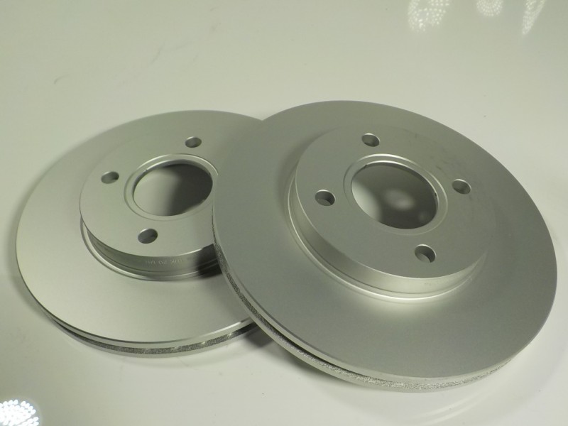 Recambio de disco freno delantero para ford b-max 1.4 16v cat referencia OEM IAM   