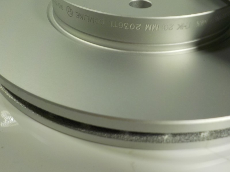 Recambio de disco freno delantero para ford b-max 1.4 16v cat referencia OEM IAM   