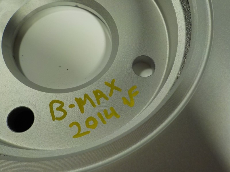 Recambio de disco freno delantero para ford b-max 1.4 16v cat referencia OEM IAM   