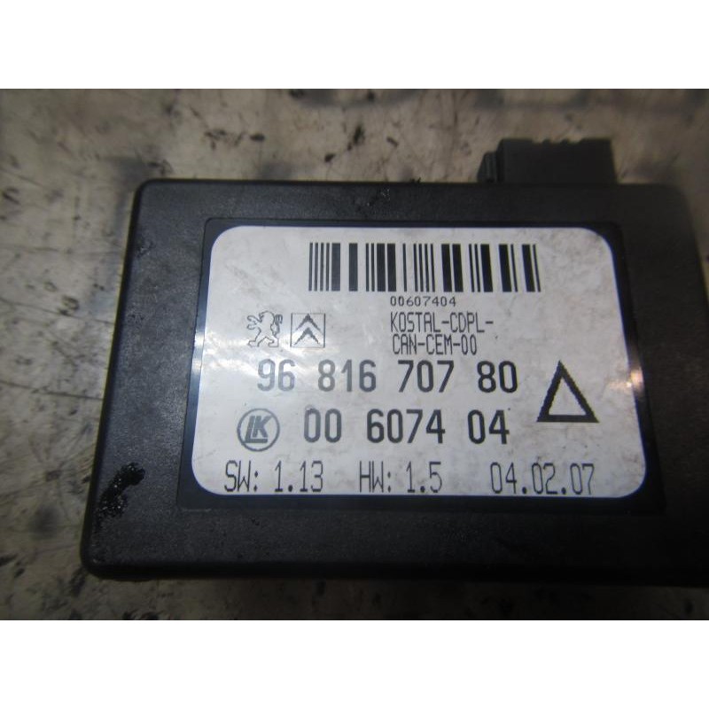 Recambio de modulo electronico para peugeot 207 xs pack referencia OEM IAM 6405JT  