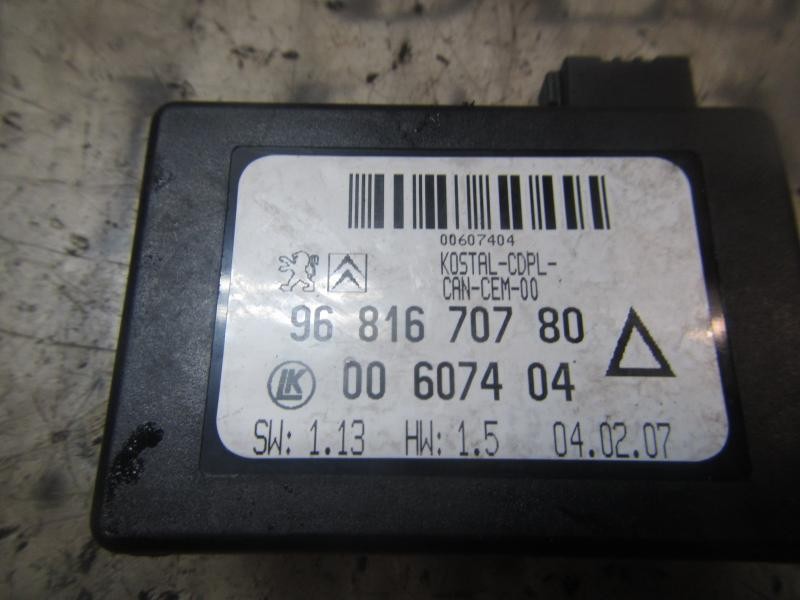 Recambio de modulo electronico para peugeot 207 xs pack referencia OEM IAM 6405JT  