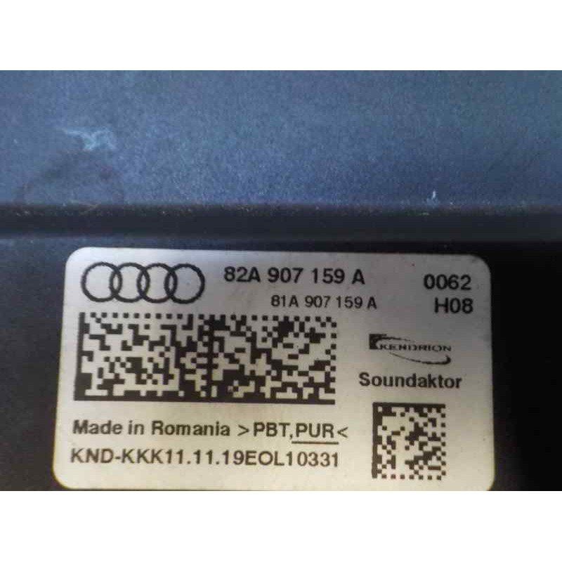 Recambio de modulo electronico para audi a1 sportback (gba) 2.0 16v tfsi referencia OEM IAM 82A907159A 82A907159A 