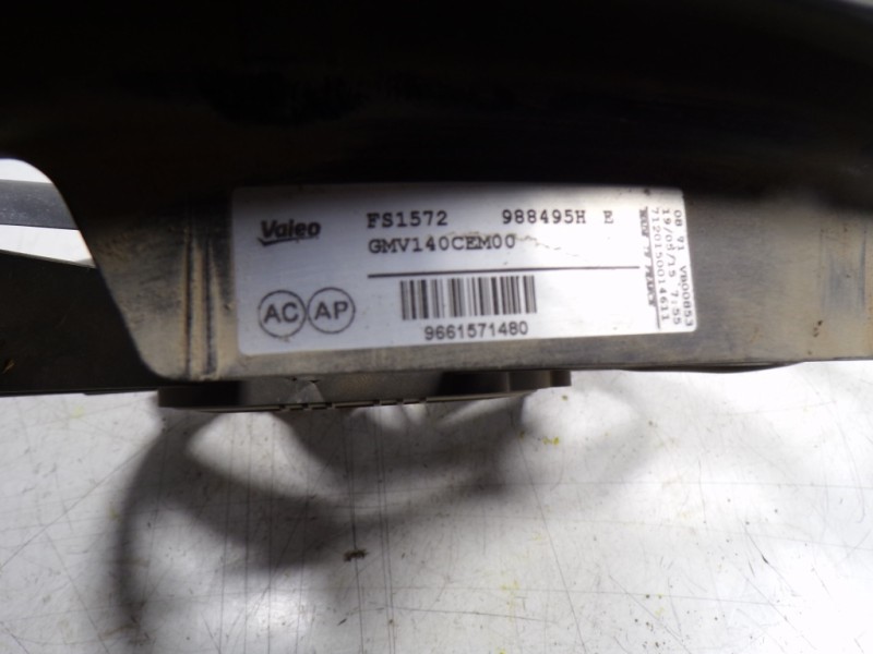 Recambio de electroventilador para citroën berlingo cuadro 1.6 hdi fap referencia OEM IAM 1253K4 9661571480 988495HE