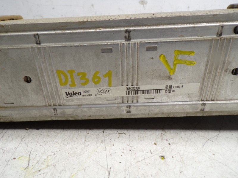 Recambio de intercooler para citroën berlingo cuadro 1.6 hdi fap referencia OEM IAM 0384N9 9684212480 