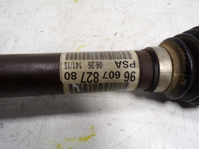 Recambio de transmision izquierda para citroën berlingo cuadro 1.6 hdi fap referencia OEM IAM 3272LW 9660782780 